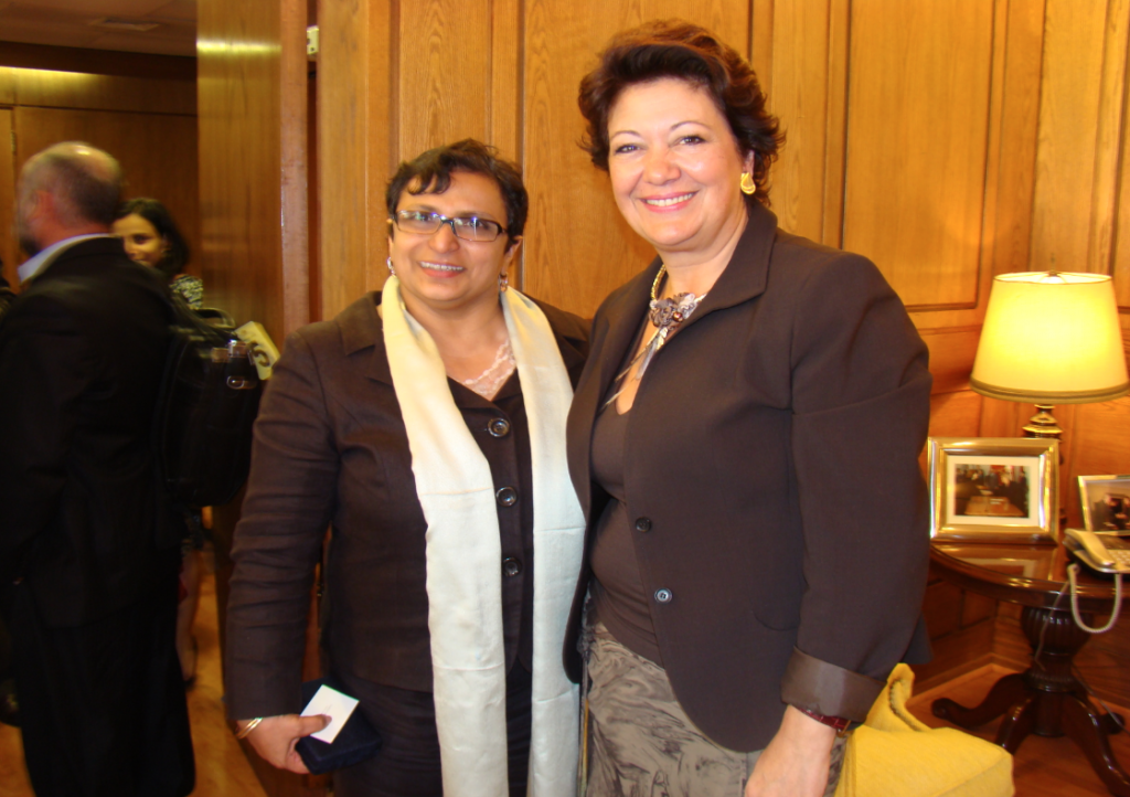 Dr. Villoo Morawala Patell meets with the Minister of Agriculture, Republic of Chile